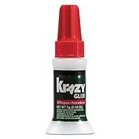 Krazy Glue KG92548R 5G All Pur Brush On, 0.18 Oz, Multicolor