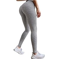 Women's High Waisted Tummy Control Workout Yoga Leggings Pants