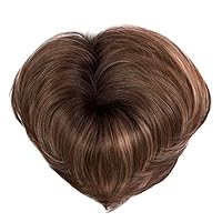 Raquel Welch Top Billing 5 Inch Top-Of-The-Head Hairpiece by Hairuwear, RL4/6 Black Coffee