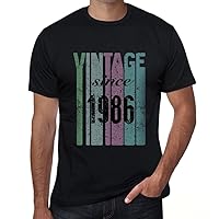 Men's Graphic T-Shirt Vintage Since 1986 38th Birthday Anniversary 38 Year Old Gift 1986 Vintage Eco-Friendly