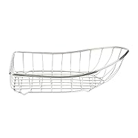 G.E.T. Enterprises 4-80008 Boat Wire Basket, Stainless Steel