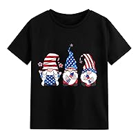 Long Sleeve 6t Boys Girls Short Sleeve Independence Day Letter Prints T Shirt Tops Youth Boy Shirt