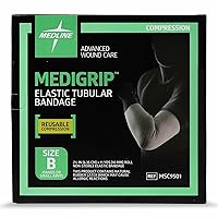 Medline Medigrip Elastic Tubular Bandages, Size B, For Small Hands And Limbs