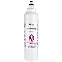 LG LT800P- 6 Month / 200 Gallon Capacity Replacement Refrigerator Water Filter (NSF42 and NSF53) ADQ73613401, ADQ73613408, or ADQ75795104 , White