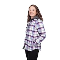 KLIM Women's Big Sky Fleece Lined Flannel Hoodie