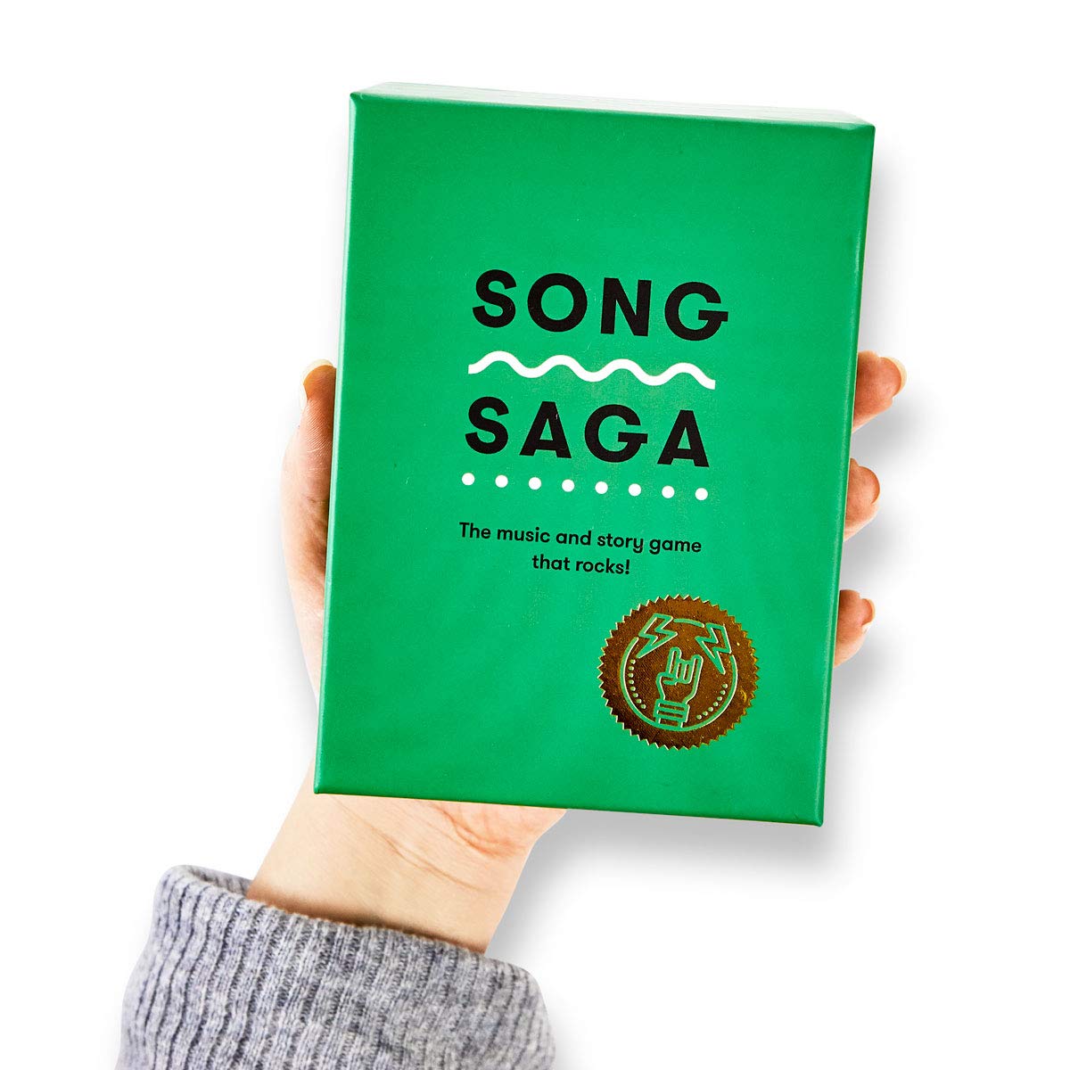 Song Saga is The Music and Memory Game That Rocks!  Share The Stories and Soundtrack of Your Life and Discover New Things About Everyone You Play with. No Singing Required.