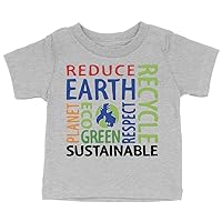 Environmental Earth Day Baby T-Shirt - Earth Present - Kid Gift