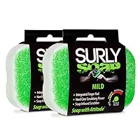 SS007 Bar Soap with Attitude, Mild, 2-Pack, Green