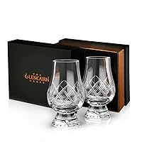 GLENCAIRN Cut Premium Whiskey Glass, Gift Set of 2