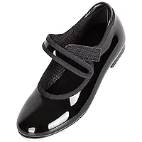 PU Leather Tap Dance Shoe for Girls