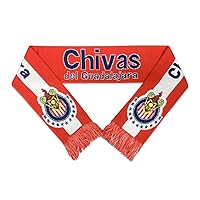 Icon Sports Fan Shop Club Deportivo Guadalajara - Chivas Officially Licensed Scarf, Team Color, OSFM US