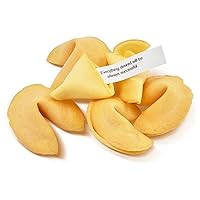 Soeos Fortune Cookies, Fortune Cookies Individually Wrapped Bulk, Approx 25 Cookies, Individually Packed Crisp Cookies with Fun, Traditional Chinese New Year Fortune Cookie, 4 Ounce (1 Pack)