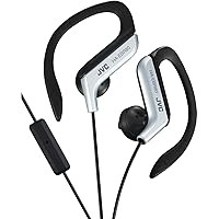 JVC HAEBR80S Sports Clip Headphones (Silver), One Size