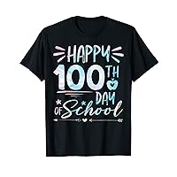 Tie Dye Happy 100th Day Of School Student or Teacher 100 Day T-Shirt