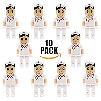 A Plus+ USB Flash Drive 8GB Nurse Shape USB Memory Stick Gift for Medical Staff (Pack of 10)