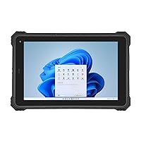 IP68 Rugged Tablet RT-I10Y, 10.1 inch Windows Tablet, Windows 11 Pro Upgrade, 8GB+128GB, Intel N5100, 4G LTE GPS, Industrial Handheld Tablet PC with Handstrap for Rough Outdoor Work