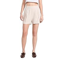 Madewell Women's Flat Front Linen Shorts