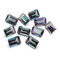 Natural Emerald Shape 6x4mm AAA Quality Colored Gemstones - Set of 10
