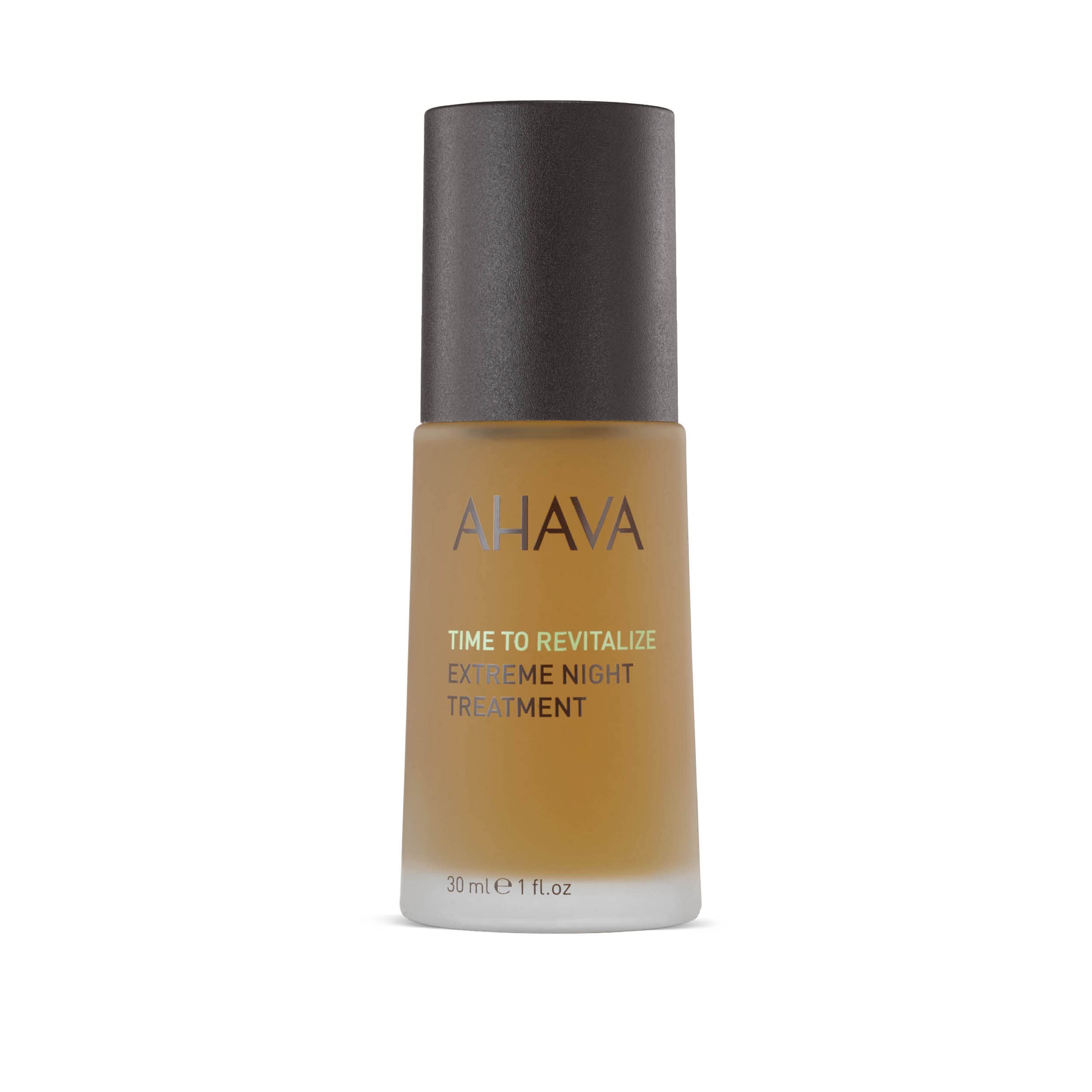 AHAVA Extreme Night Treatment - Exclusive Moisturizer, Neck & Chest Cream, Smoothes Skin & Reduces Wrinkles, Enriched with Patented Extreme Complex, Dead Sea Osmoter, Peptides & Resveratrol 1 Fl.Oz