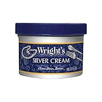 Silver Cleaner and Polish Cream - 8 Ounce - Ammonia Free - Gently Clean and Remove Tarnish Without Scratching