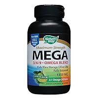 Mega 3/6/9 Omega Blend 1350mg 90 Softgels