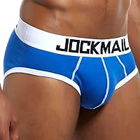JOCKMAIL Men's Underwear Briefs Mens Cotton Classics Briefs Men's Briefs Breathable Comfortable