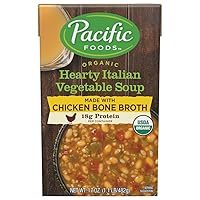 PACIFIC FOODS Organic Hearty Italian Vegetable Soup, 17 Ounce