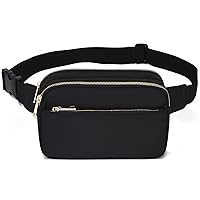 DAITET Crossbody Fanny Pack for Men&Women,Large Waist Bag & Hip Bum Bag with Adjustable Strap for Outdoors Workout Traveling Casual Running Hiking Cycling