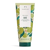 The Body Shop Olive Body Lotion – Nourishes and Softens Very Dry Skin – Vegan – 6.7 oz