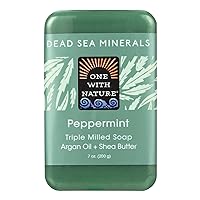 One With Nature Soap Bar Peppermint