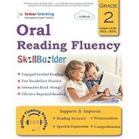 Oral Reading Fluency Workbook, Grade 2 - Lumos SkillBuilder Series: Engaging Leveled Reading, Vocabulary Practice, Read-alongs, Comprehension Quiz, and Online Fluency Program