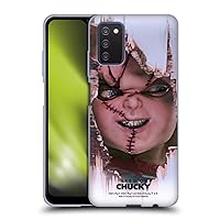 Head Case Designs Officially Licensed Seed of Chucky Doll Key Art Soft Gel Case Compatible with Samsung Galaxy A03s (2021)