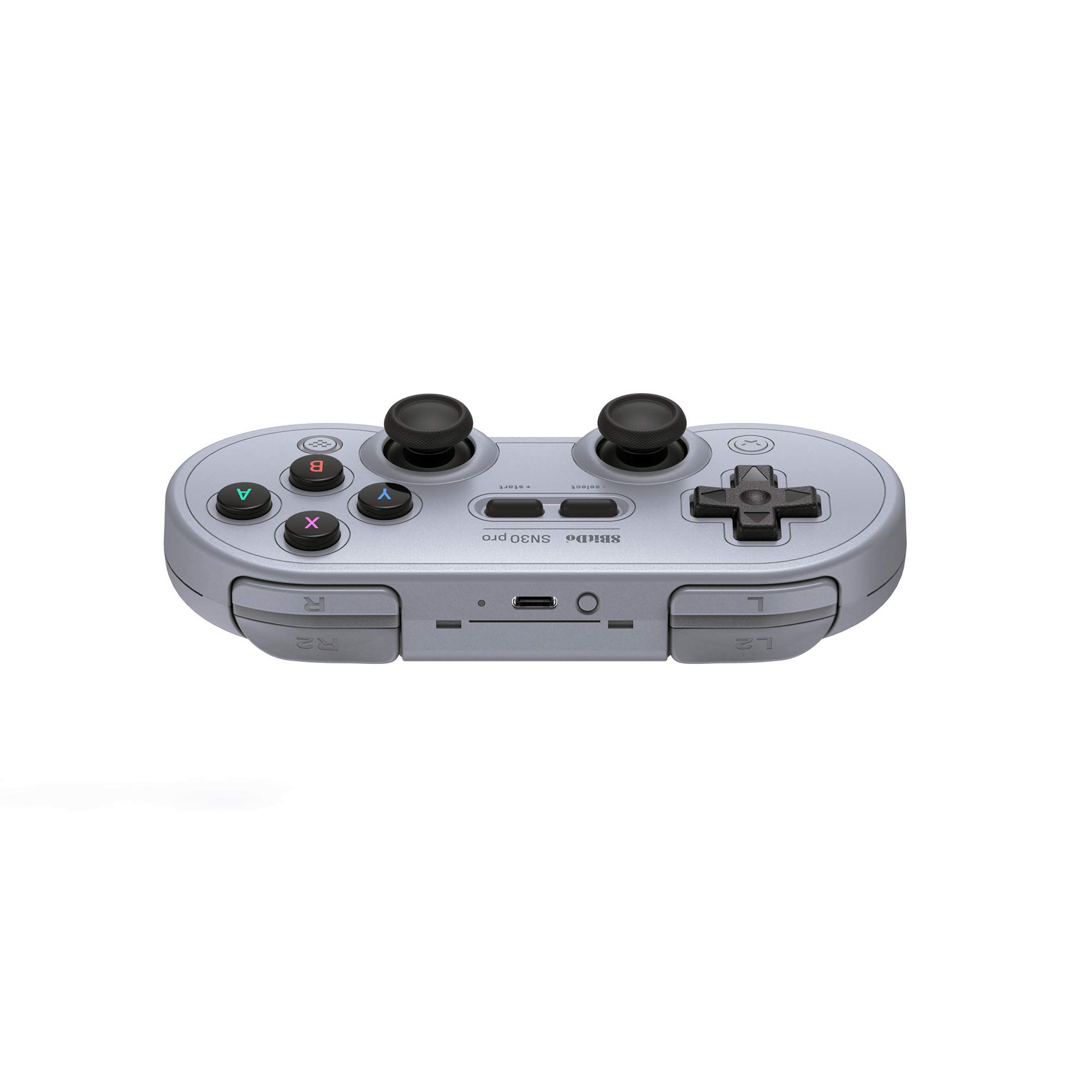 8Bitdo Sn30 Pro Bluetooth Controller for Switch/Switch OLED, PC, macOS, Android, Steam Deck & Raspberry Pi (Gray Edition)