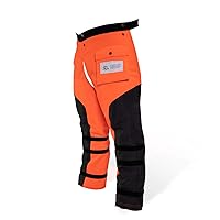 Chainsaw Chaps 8-layer Protective Apron Wrap Adjustable Chainsaw Pants/Chap for Loggers Forest Workers Class A