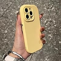 Candy Color Shockproof Silicone Phone Case for iPhone 15 14 13 12 11 Pro Max X XR XS Lens Protection Soft TPU Back Cover Coque,Gold,for iPhone Xs Max