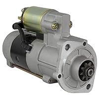 RAREELECTRICAL New Starter Motor Compatible with KUBOTA Tractor M6040 DT DTH HDNB M7040 DT DTH Diesel 1G772-63010 1G772-63011 1G77263010 1G77263011 M8T71671 M008T1671