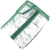 2/3/4/5 Greenhouse PVC Cover Wih Roll-Up Door Plant Grow Bags Portable Foldable Garden Seedling Transparent Tent Protector Planting Supplies No Frame Roll-Up Door Plant Bags