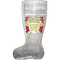 Glass Das Boot Beer Mug 2 Liter As Seen in Beerfest, Garden, Lawn, Maintenance