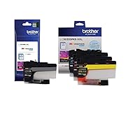 Brother LC3033 BK/C/M/Y Super High Yield Ink-4 Pack (Includes (1) LC3033BK, (1) LC3033C, (1) LC3033M, (1) LC3033Y)