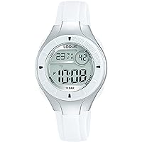 Lorus Women's Digital Watch with Day/Date, PU Strap R2349PX9