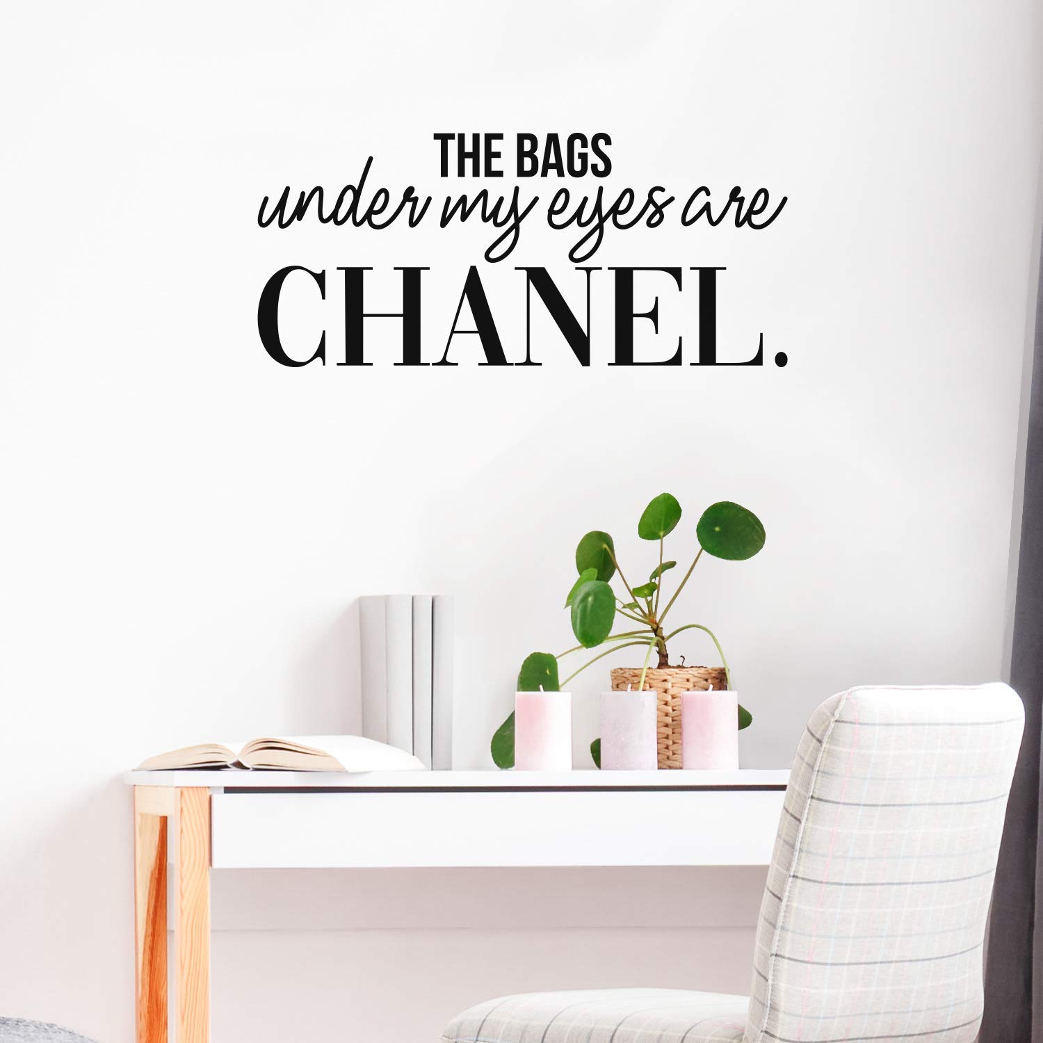 Strength Quote Canvas Print  Coco Chanel quotes  Motivational Wall   leeloocanvas
