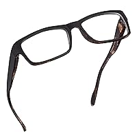 Readerest Blue Light Blocking Reading Glasses (Black/Camo, 0.75 Magnification) Computer Eyeglasses With Thin Reflective Lens, Antiglare, Eye Strain, UV Protection, Stylish For Men And Women
