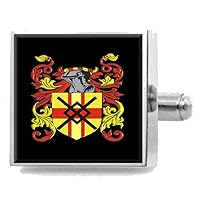 O'Callaghan Ireland Family Crest Coat Of Arms Cufflinks Personalised Case
