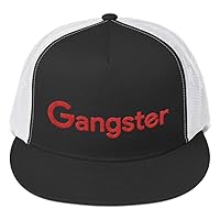 Gangster Hat (Red Font) As Seen Worn by Pauly D