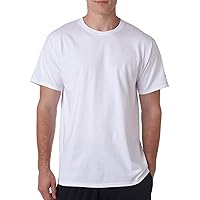 Champion Men's Basic Tee, 4XL-White