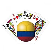 Colombia National Flag Soccer Football Poker Playing Magic Card Fun Board Game