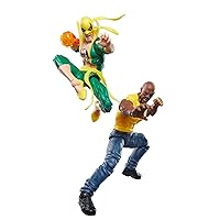 Marvel Legends Series Iron Fist and Luke Cage, 85th Anniversary Comics Collectible 6-Inch Action Figures