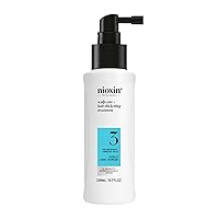 System 3 Scalp + Hair Thickening Treatment- Serum for Damaged Hair with Light Thinning, 6.8 oz (Packaging May Vary)