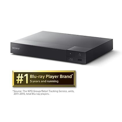 Sony BDPS6500 3D 4K Upscaling Blu-ray Player with Wi-Fi (2015 Model)