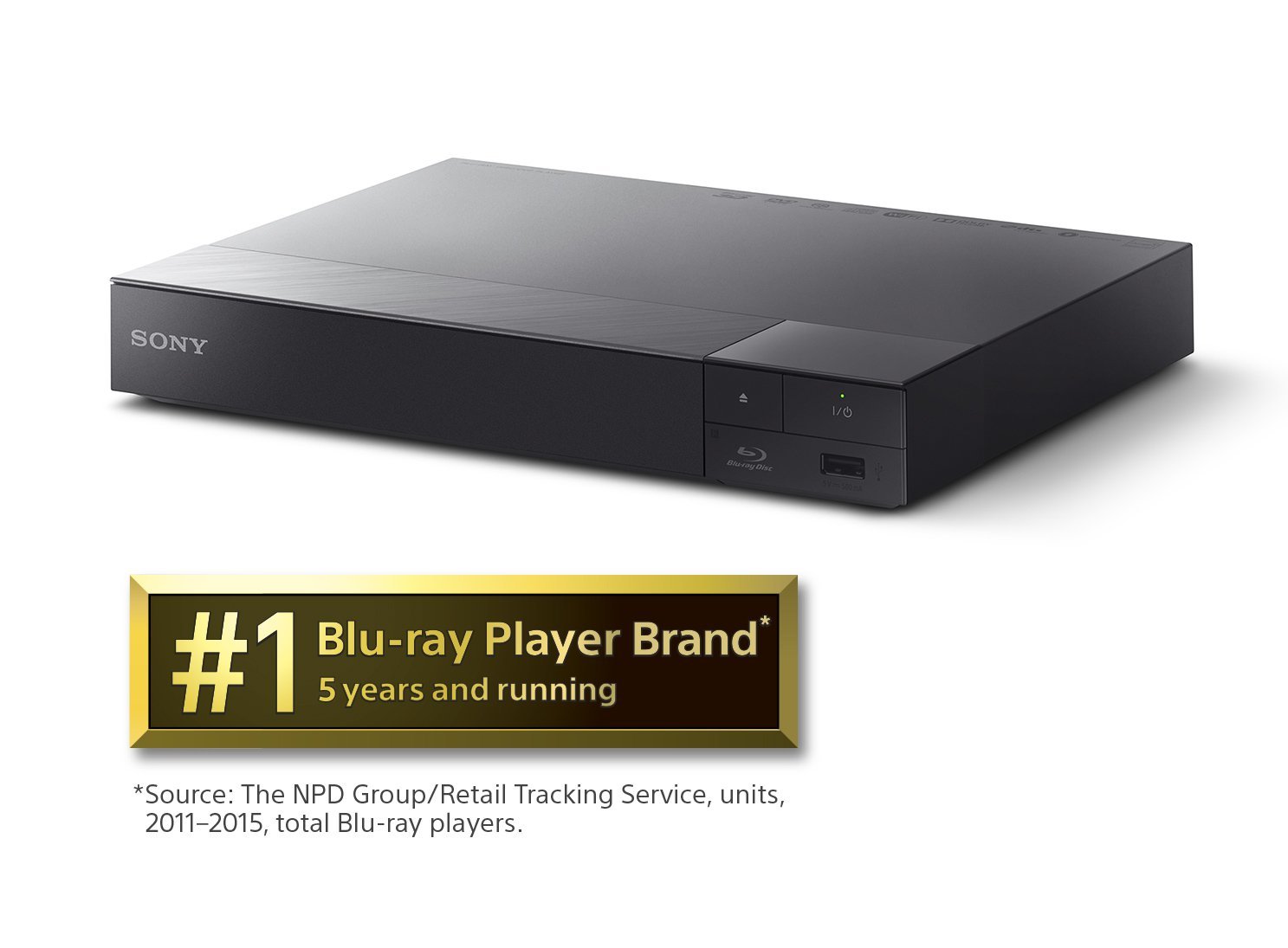 Sony BDPS6500 3D 4K Upscaling Blu-ray Player with Wi-Fi (2015 Model)